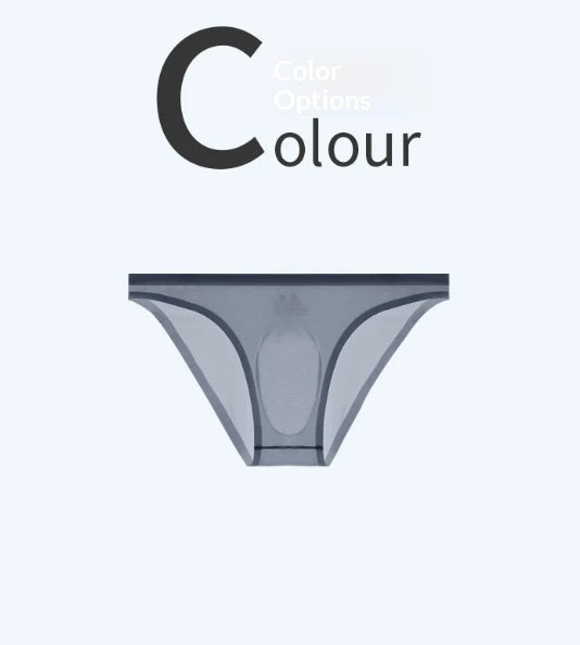Mens Thin, Breathable Ice-silk Underwear