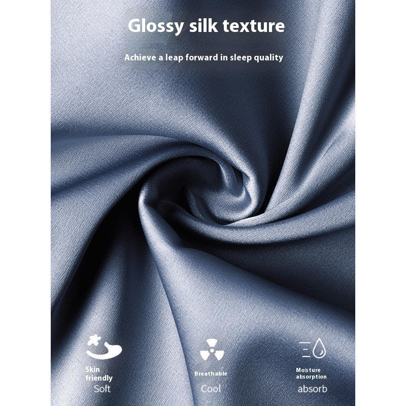 Ice Silk Home Wear Suit Men's Three-piece Suit