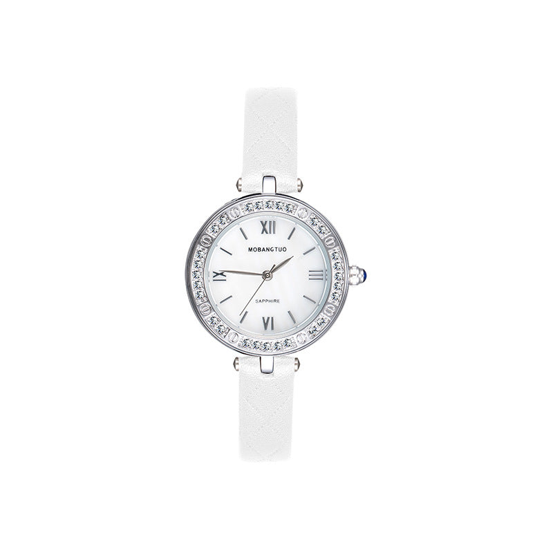 Women's Waterproof High-end Watch With Belt