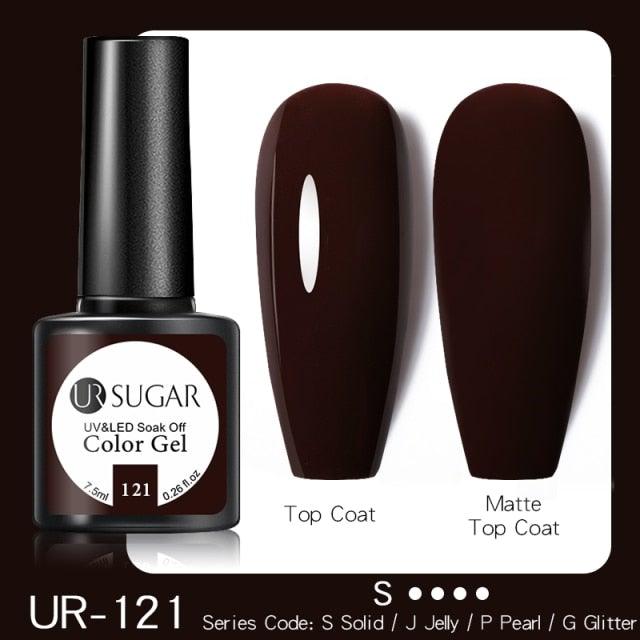 Dark Blue Matte Colorful UV Nail Gel Polish Semi Permanent Popular High Quality Fashion Design
