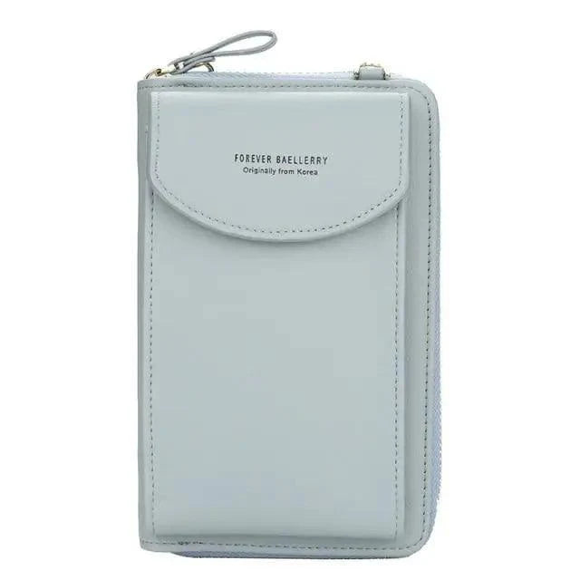 Dazzling Women Wallet Bags Big Card Holder Clutch Messenger Long Shoulder Straps - Trendy Designer Female Clutch Cross Body Bag
