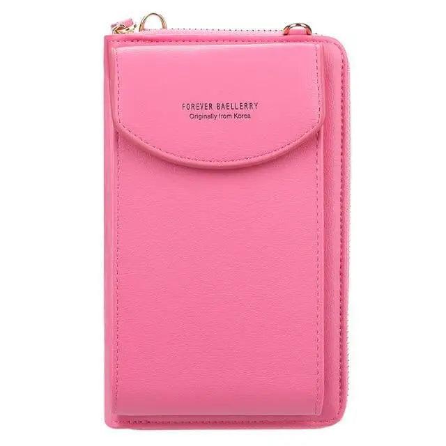 Dazzling Women Wallet Bags Big Card Holder Clutch Messenger Long Shoulder Straps - Trendy Designer Female Clutch Cross Body Bag