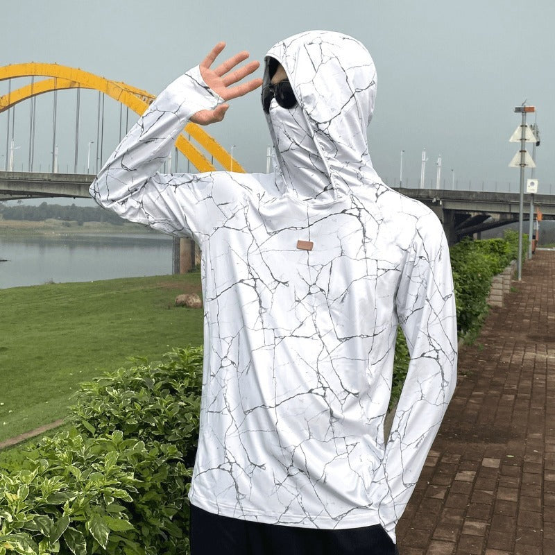 Men's Sun-Protective Fishing Gear Cycling Apparel