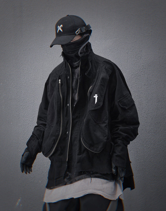 HiJ41 Blouson Cyber IX Noir