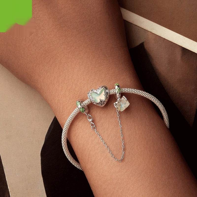 Spring New 925 Silver Bead Bracelet Accessories