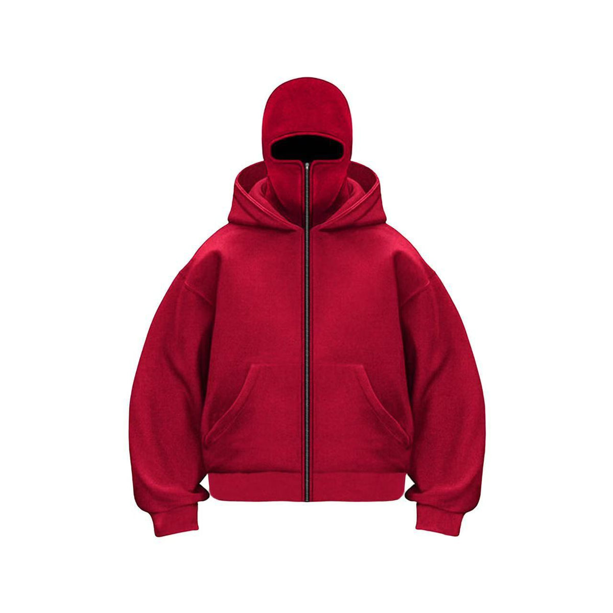 Men's And Women's Double-headed Zipper Hoodie