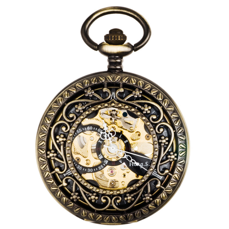 Automatic Mechanical Unisex Carved Hollow-out