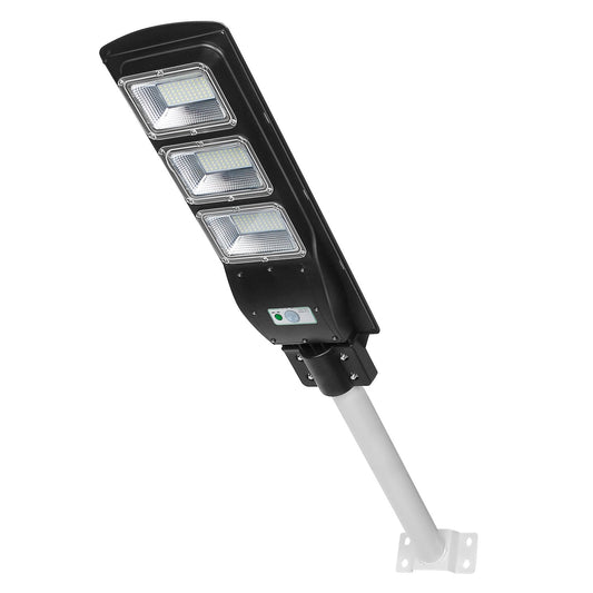 Lampe Solaire Extérieur 180 LEDs Capteur Radar Télécommande Sans Fil Étanche IP65 Pour Garage Porte d'Entrée Jardin Allée
