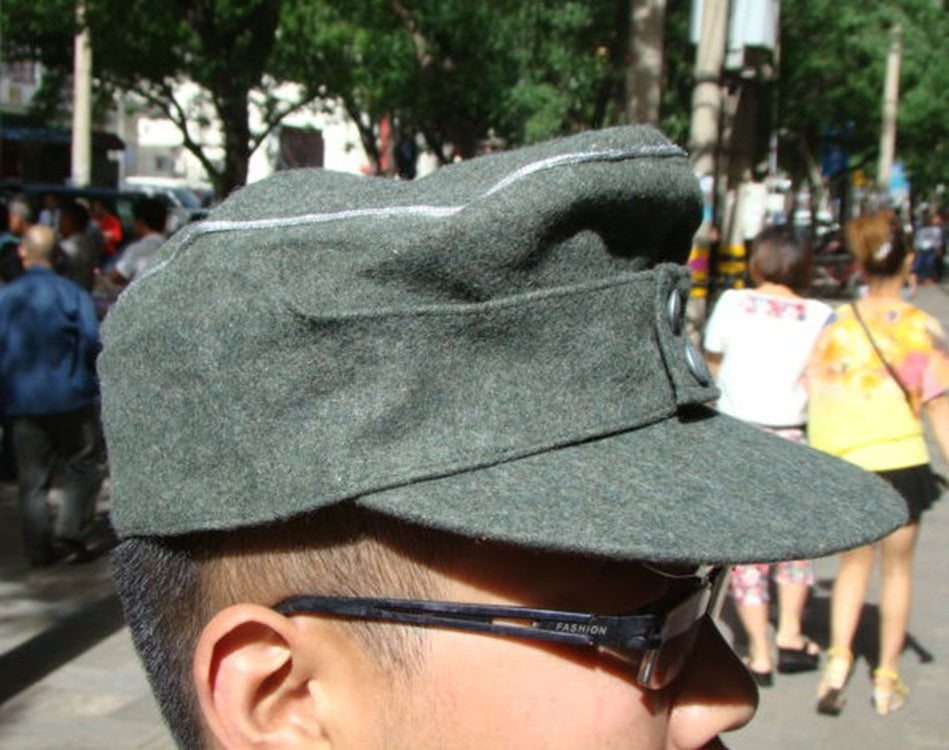 Silver Edged Woolen Combat Hat
