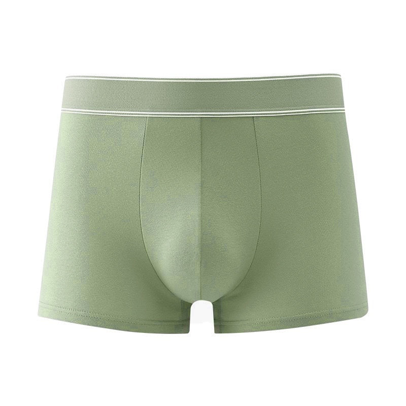 Mens Cotton Boxer Briefs, Simple And Elegant, With Graphene Antibacterial Properties