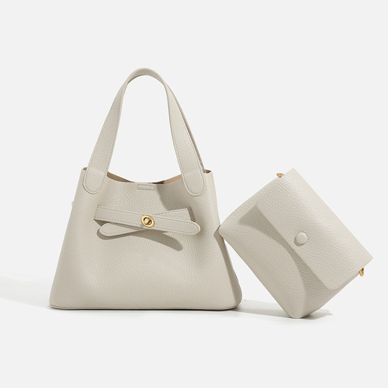 Fashionable Bucket Bag With A Cross-body Strap