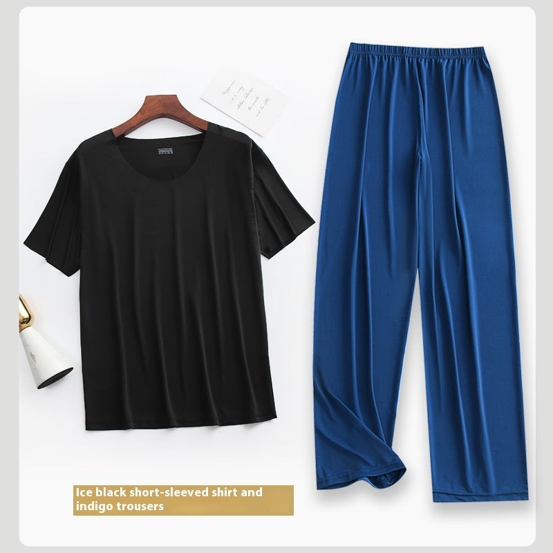 Summer Thin Homewear Suit Pajamas