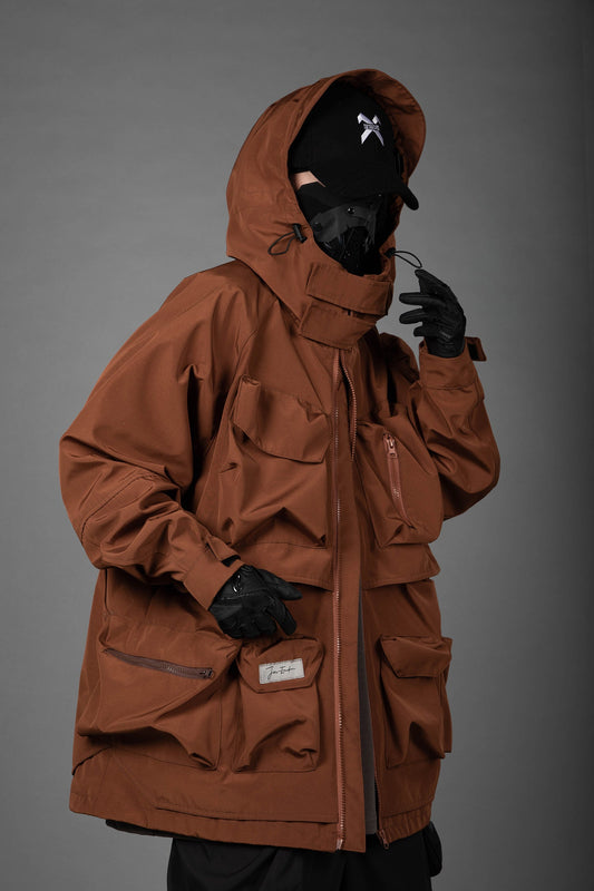 Veste technique HiJ25 marron Storage X
