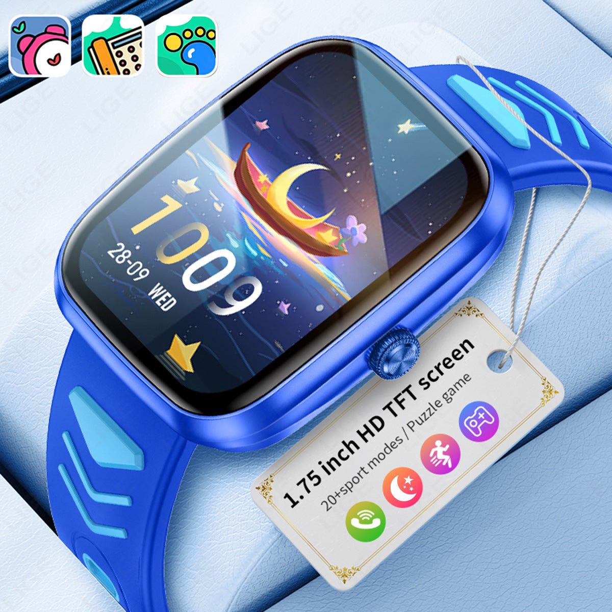 Bluetooth Calling Sleep Detection Multi-functional Smart Children's Watch For Students And Teenagers