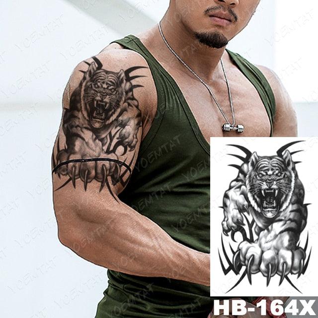 Different Stylish Waterproof Temporary Tattoo Sticker Heart Knife Angel Makeup Tattoos For Women Men