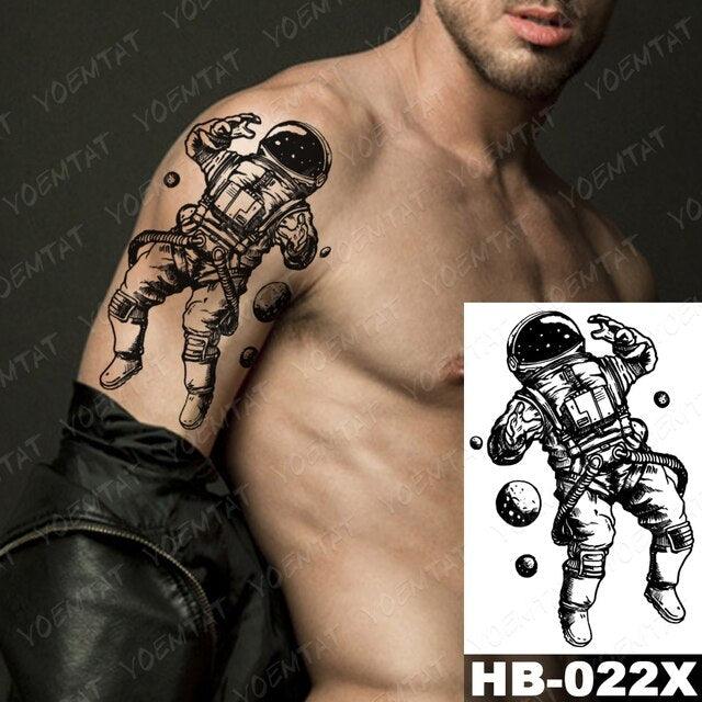 Different Stylish Waterproof Temporary Tattoo Sticker Heart Knife Angel Makeup Tattoos For Women Men