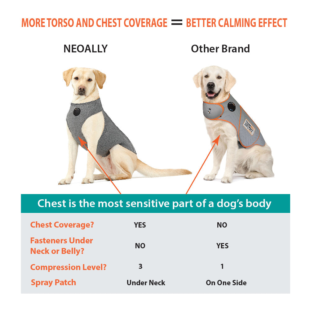 Gilet de récupération chirurgical NeoAlly amélioré pour chiens et chats