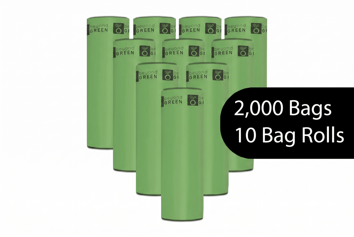 Hundekotbeutel – Rolle mit 200 Stück 20,3 x 33 cm – Hergestellt in den USA