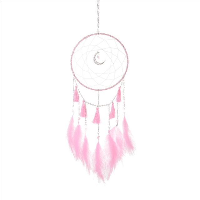 Dream Catcher Led Handmade Dream-catcher Traditional Feather Hanging Home Wall Decoration  Night Dream Catchers  Decor Ornament Wall Hanging Wind Chimes For Home Room Decoration