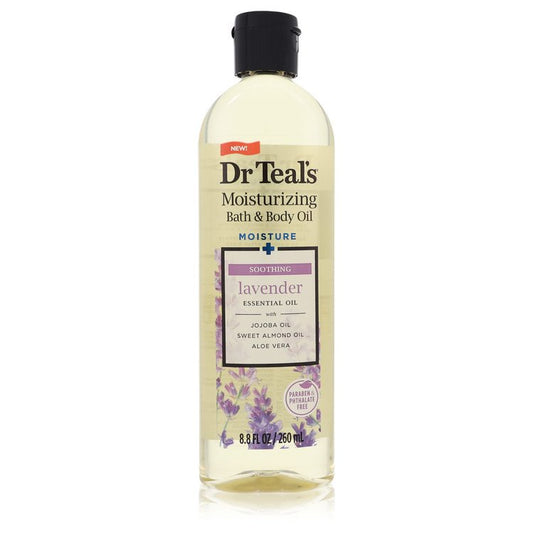 Dr Teal's Badeöl Beruhigen & Schlafen mit Lavendel von Dr Teal's Pure Epsom Salz Körperöl Beruhigen & Schlafen mit Lavendel 260 ml für Frauen