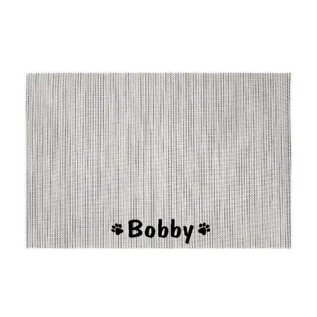 Durable Waterproof Pet Feeding Mat Water Cushion Non- Slip Personalized Pet Mat For Dog Cat Bowl Drinking Feeding Mat
