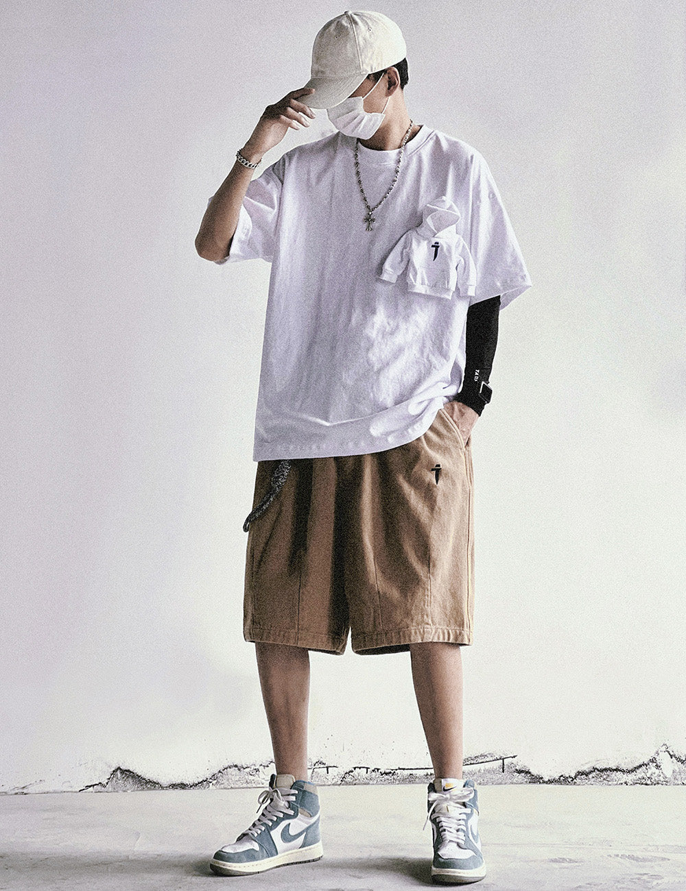 HiT32 Mini-Kapuzen-T-Shirt