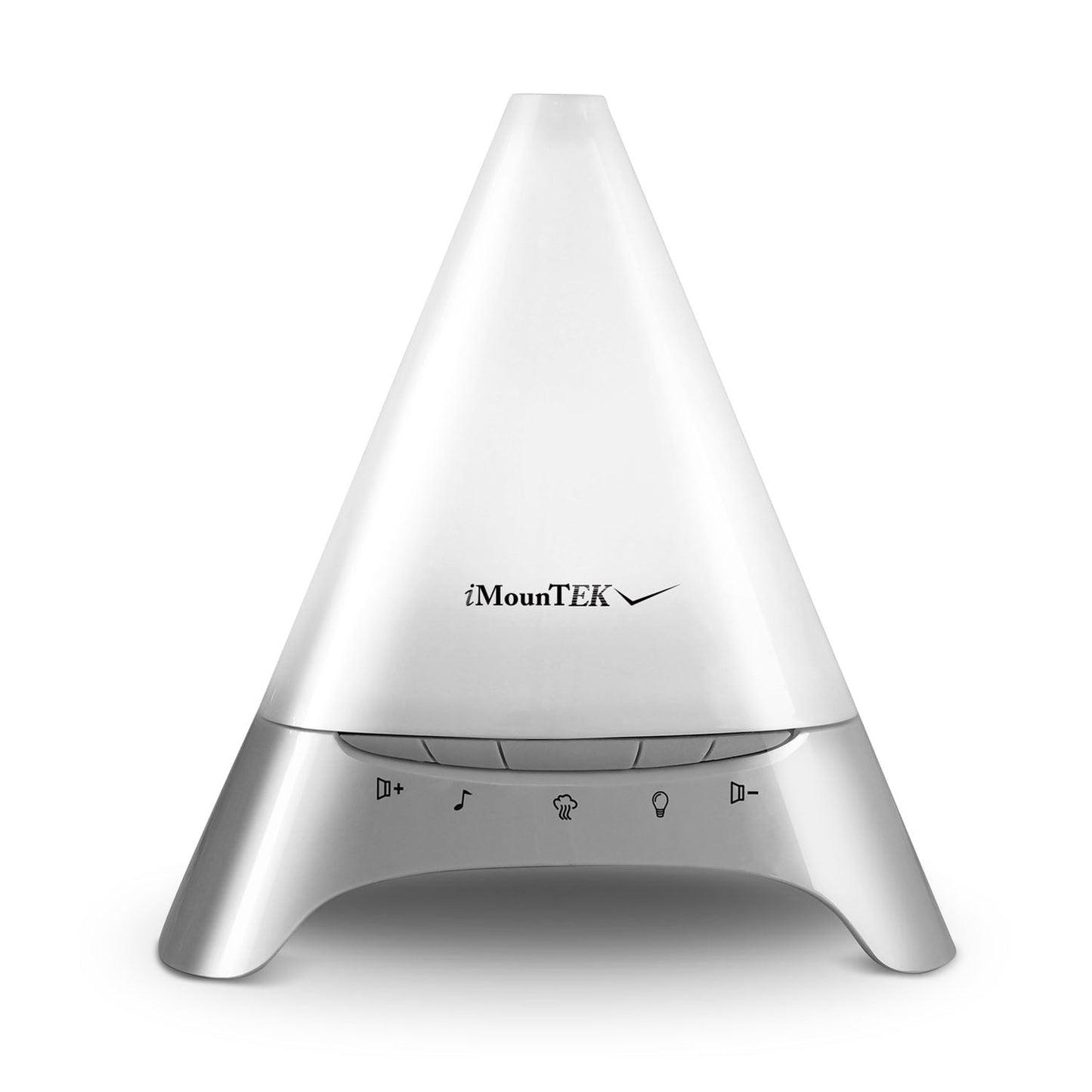 120ml Cool Mist Luftbefeuchter Ultraschall Aroma Diffuser mit beruhigenden Klängen 7 Farb-Nachtlichtern Wasserlose Auto-Abschaltung für Entspannung und Schlaf