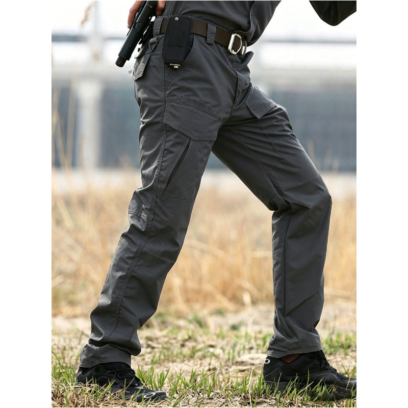 Solid-color Versatile Workwear Pants For Men