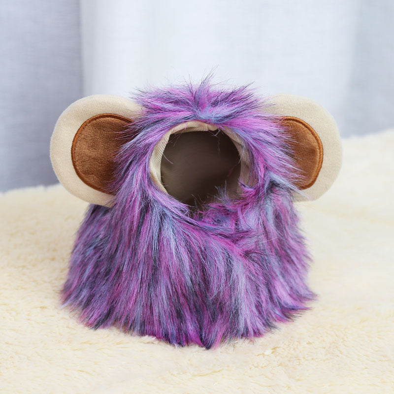 Lion Turns Into Halloween Ghost Pet
