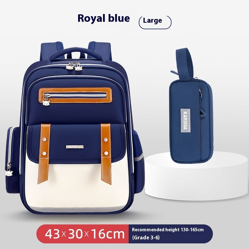 Oxford Cloth Children's Schoolbag Large Capacity Backpack