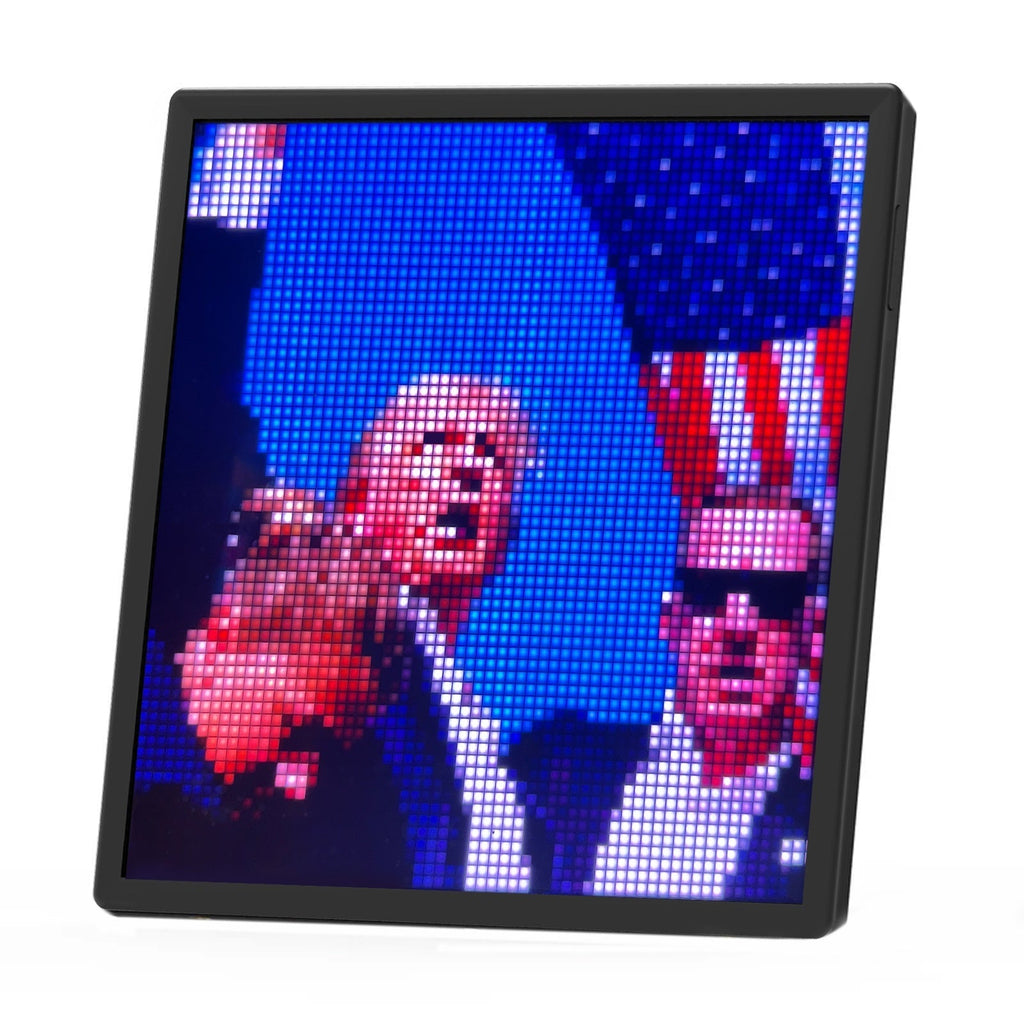 Bluetooth Game Tables LED Atmosphere Desktop Decoration DIY Photo Frame Gift Graffiti Pixel Screen