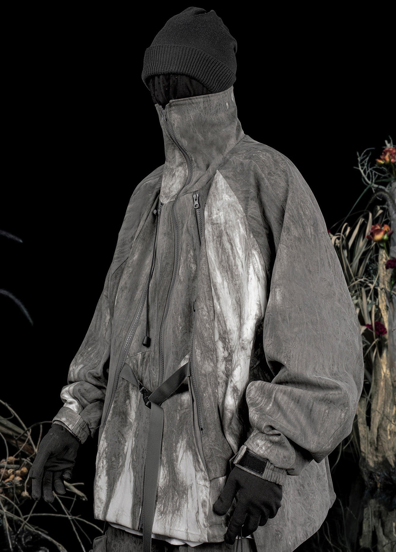 HiJ16 Dreifach-Reißverschlussjacke