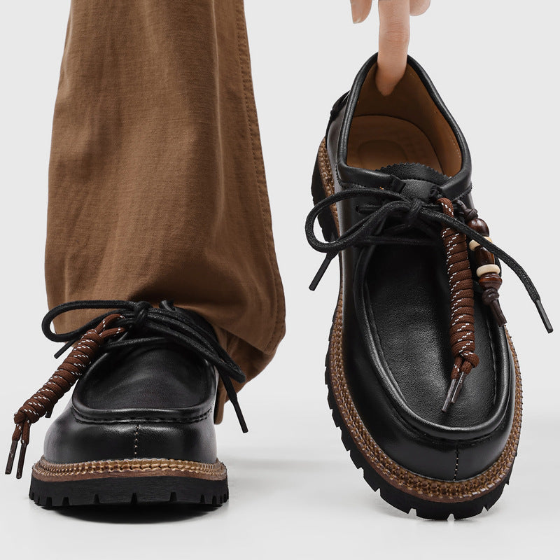 British-style Vintage Casual Mens Shoes