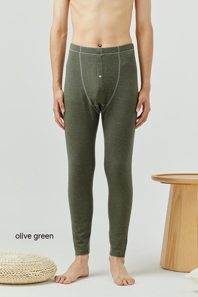 Men's Cashmere Warm Pants with Velvet
