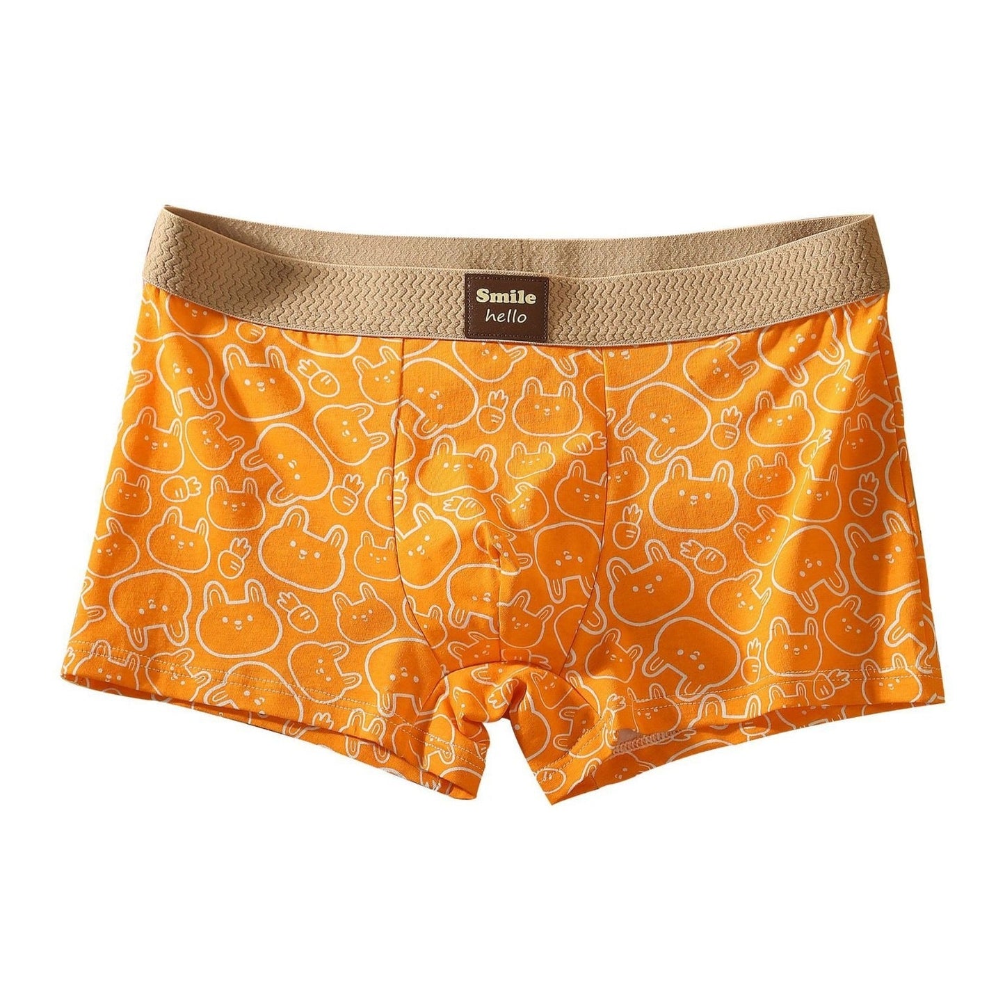 Men's Underwear Cartoon Printed Cotton Briefs