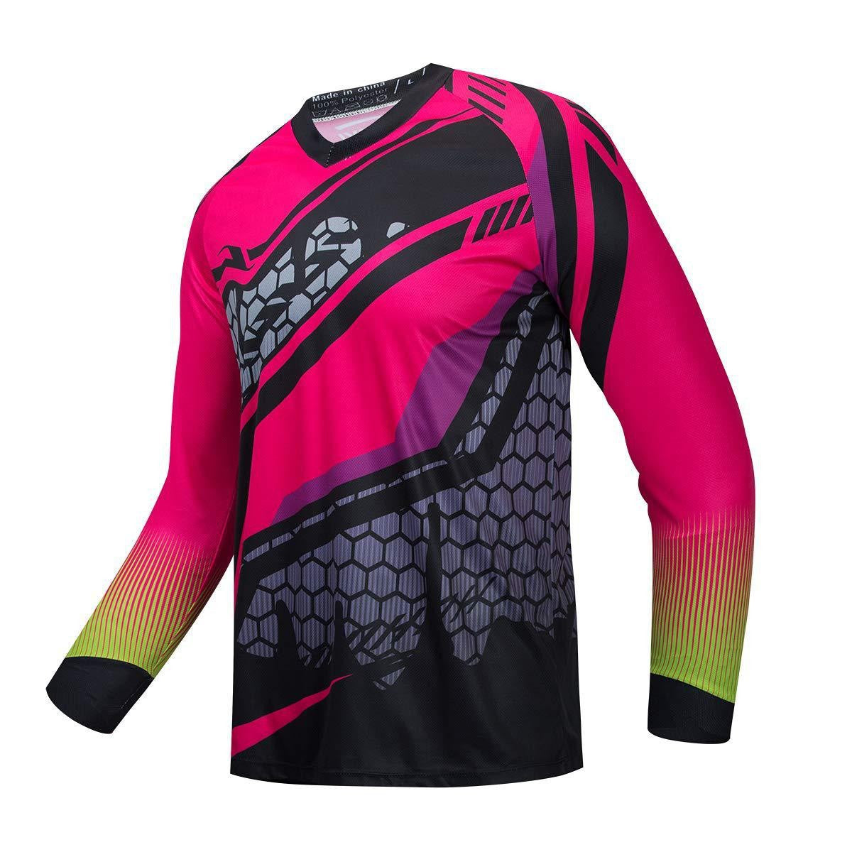V-neck 3D Digital Print Long Sleeve