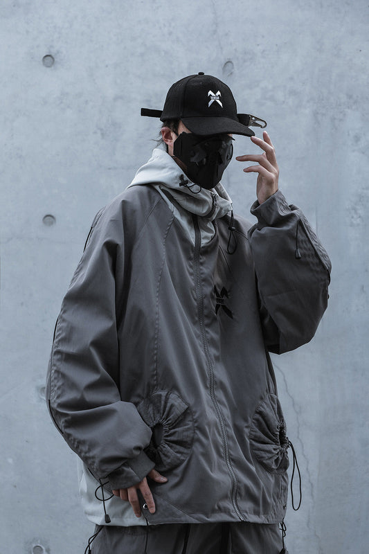 Veste d'alpinisme industrielle grise HiJ14