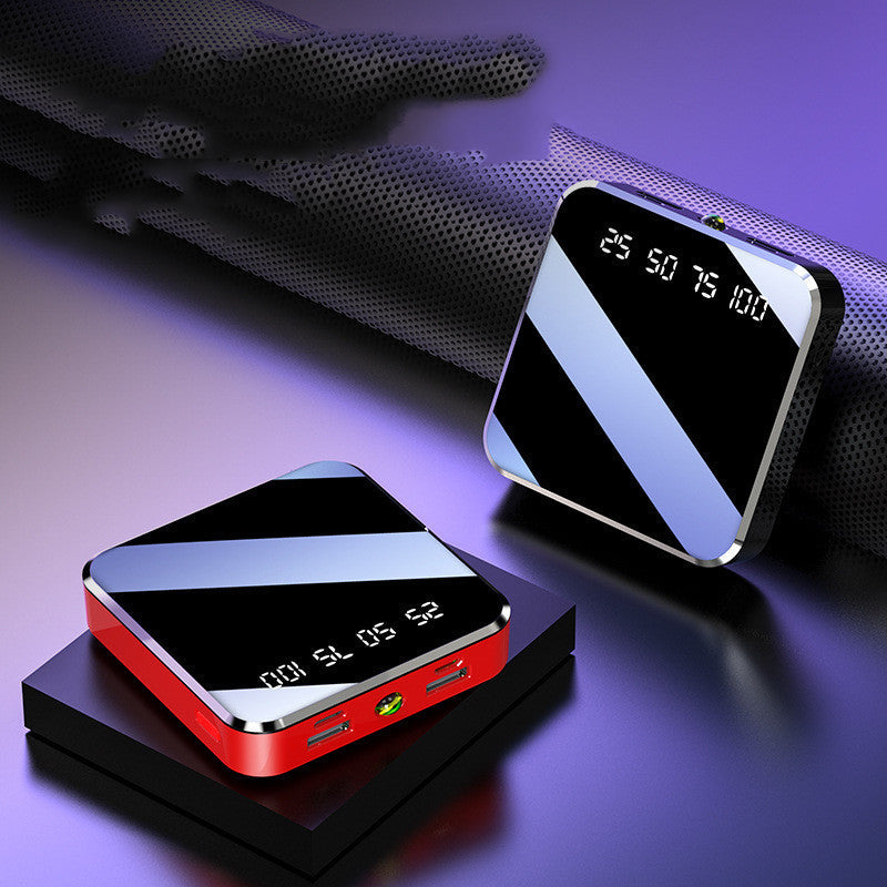 Mini Compact Full Mirror Power Bank