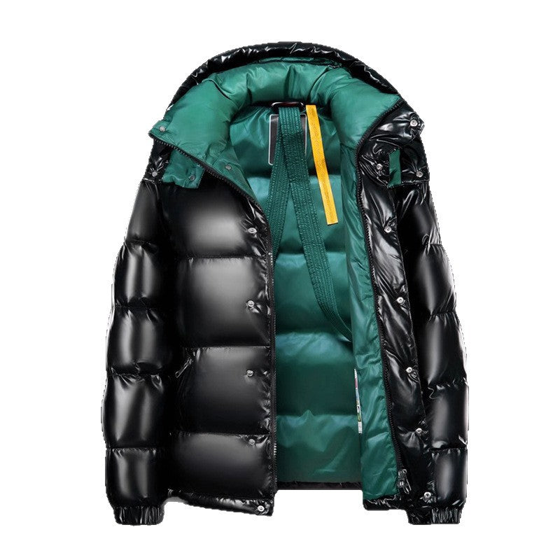 Men's White Duck Down Warm Jacket