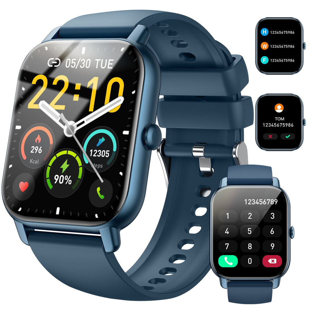 Smart Watch Bluetooth Calling Heart Rate Blood Pressure Sleep