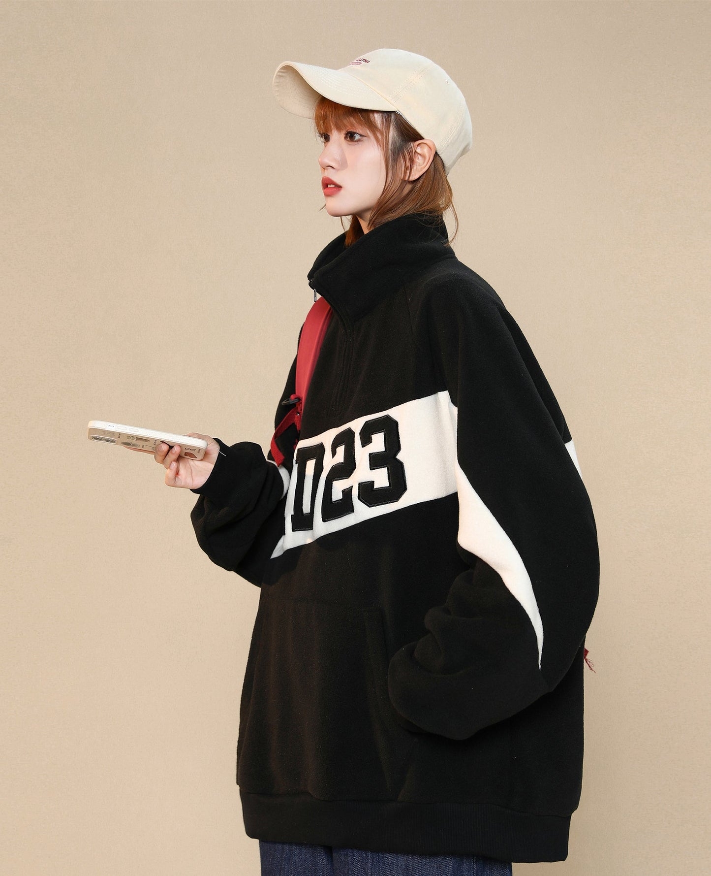 Damen RD23 Quarter-Zip Sweatshirt