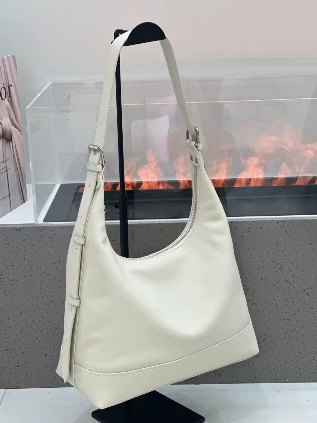 2026 New First-Layer Cowhide Underarm Bag For Women, Genuine Leather Shoulder And Crossbody Bag, Urban Simple Soft Leather Large Capacity Handbag