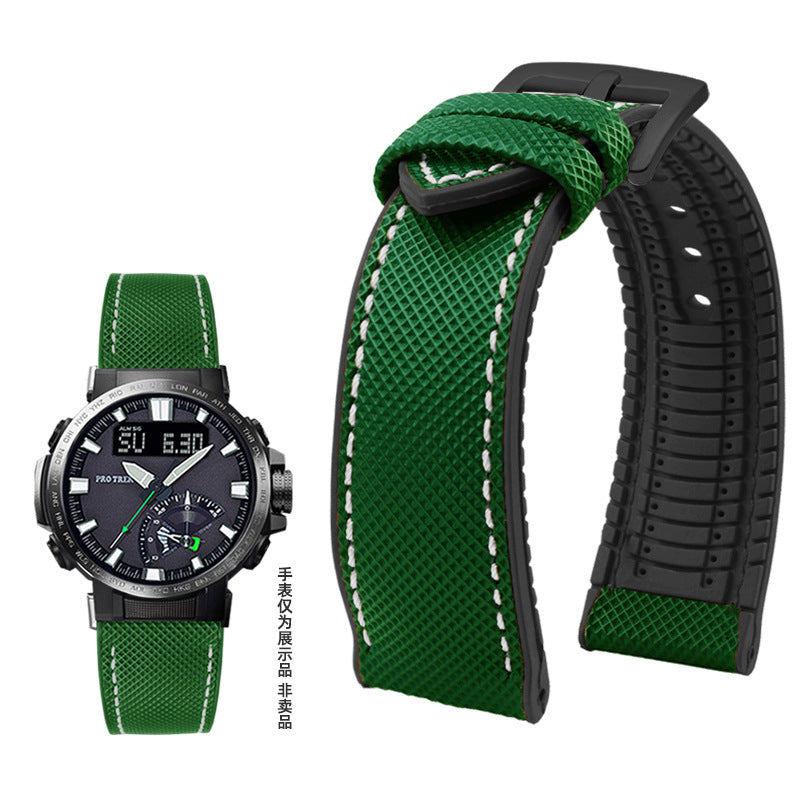 Nylon Rubber Watch Strap Adapter