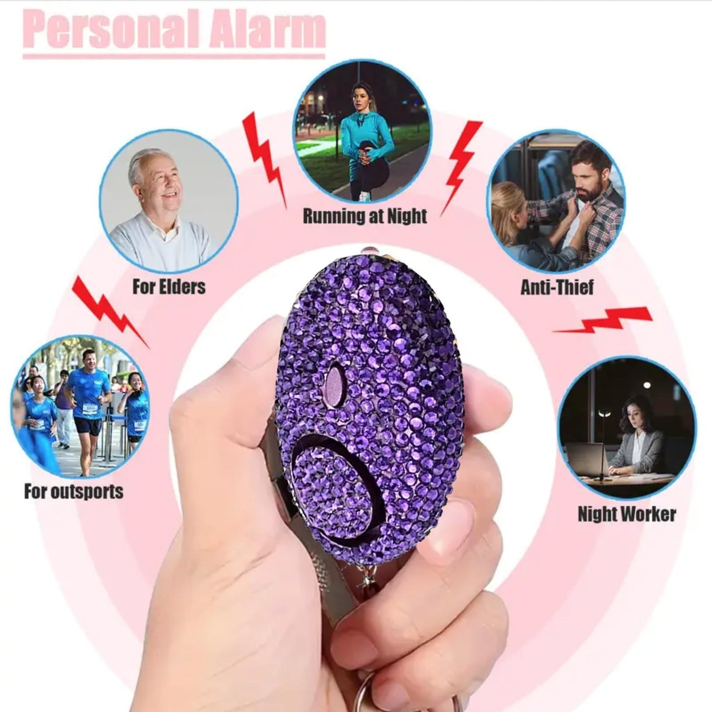 6-Piece Multi-Functional Self-Defense Kit
