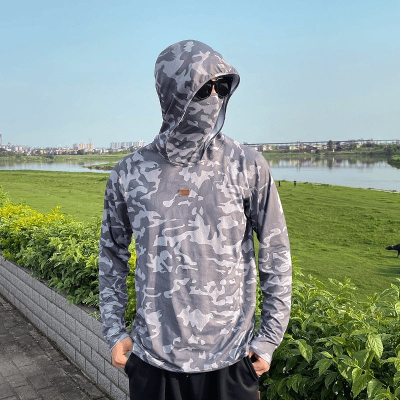 Men's Sun-Protective Fishing Gear Cycling Apparel
