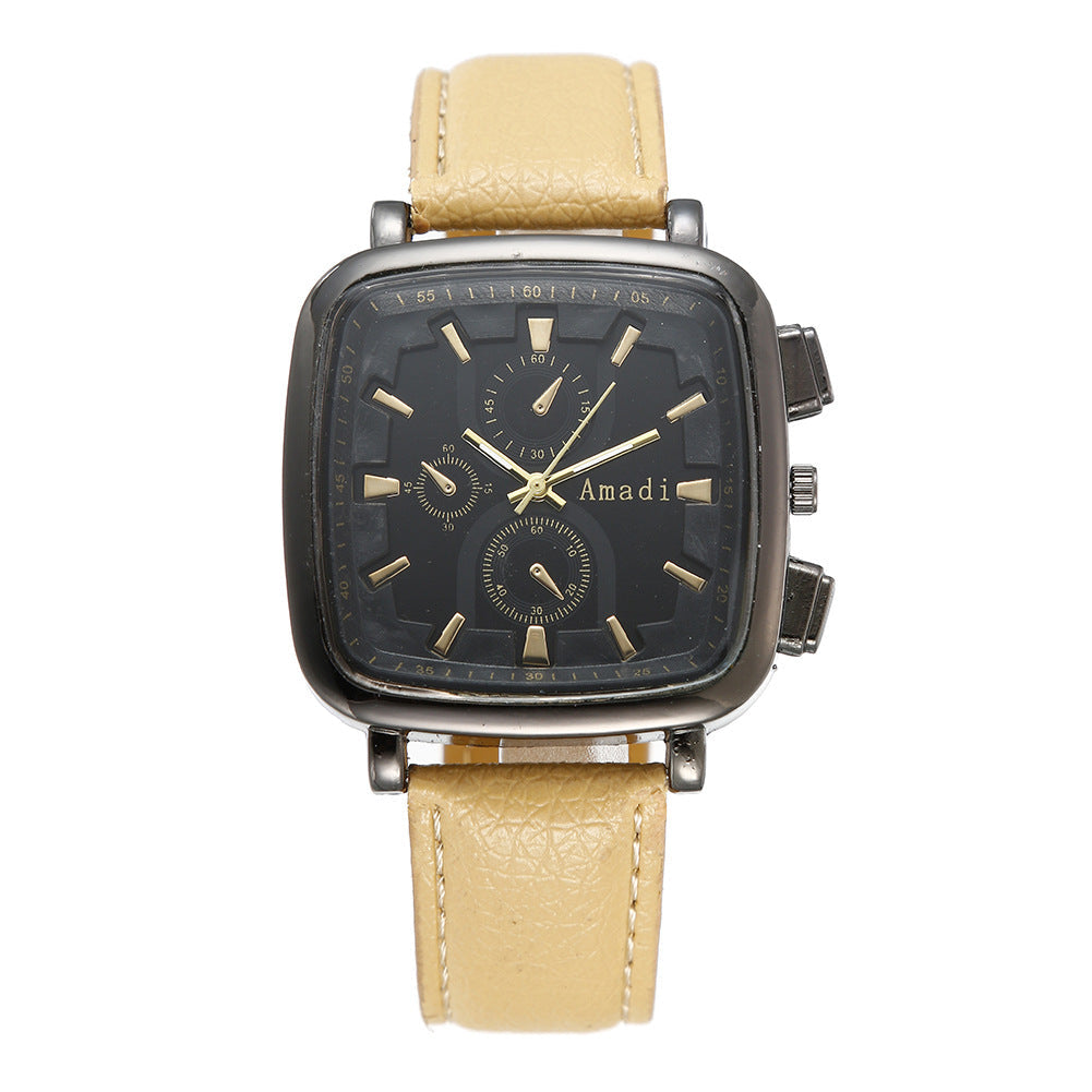 Fashionable Minimalist Retro Quartz Watch