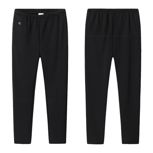 Winter Heated Pants for Men Women with 12 Heating Zones 5V USB Powered Heating Trouser with 3 Heating Levels Machine Washable for Outdoor Winter Activ