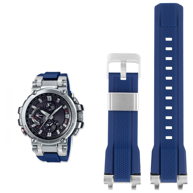 Modified Resin Silicone Mens Watch Strap Accessories