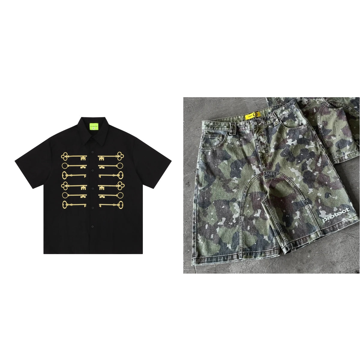 American-style Retro Loose-fit Short-sleeve T-shirt For Spring And Summer