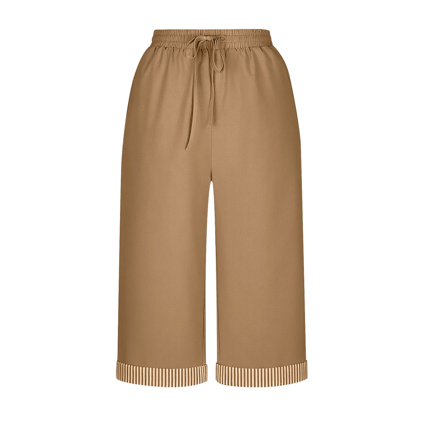 Summer New European And American Style Casual Cropped Pants